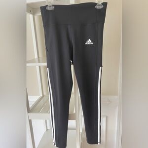 Adidas 3-Stripes Pants in Black